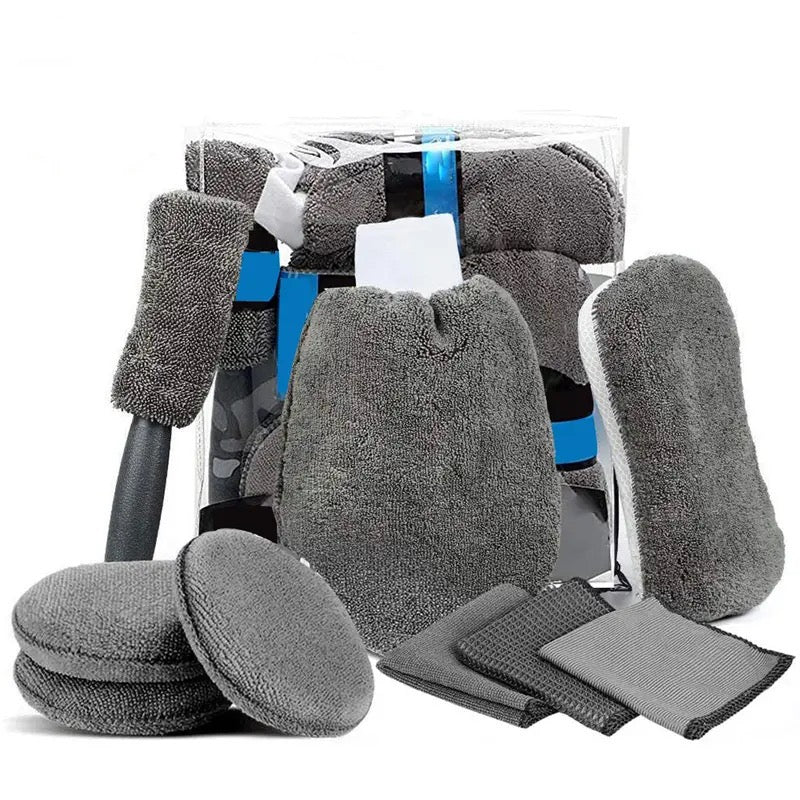 Kit de nettoyage en microfibre pour voiture